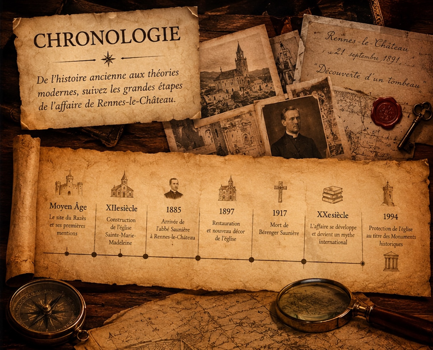 Chronologie de Rennes-le-Château