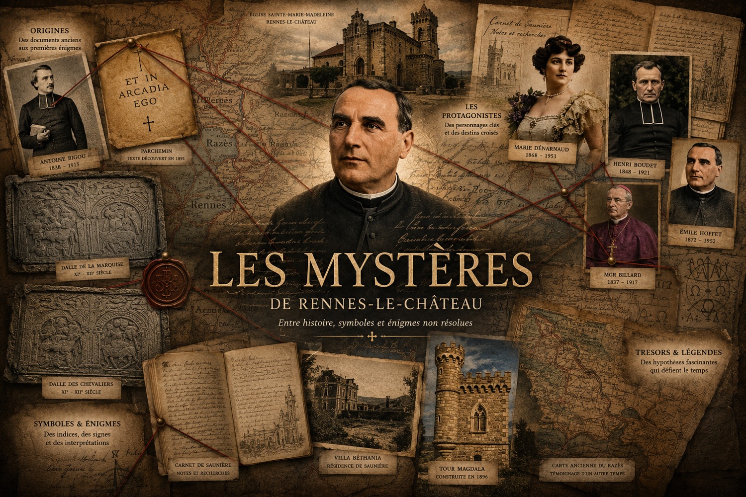 Les mystères de l’affaire de Rennes-le-Château