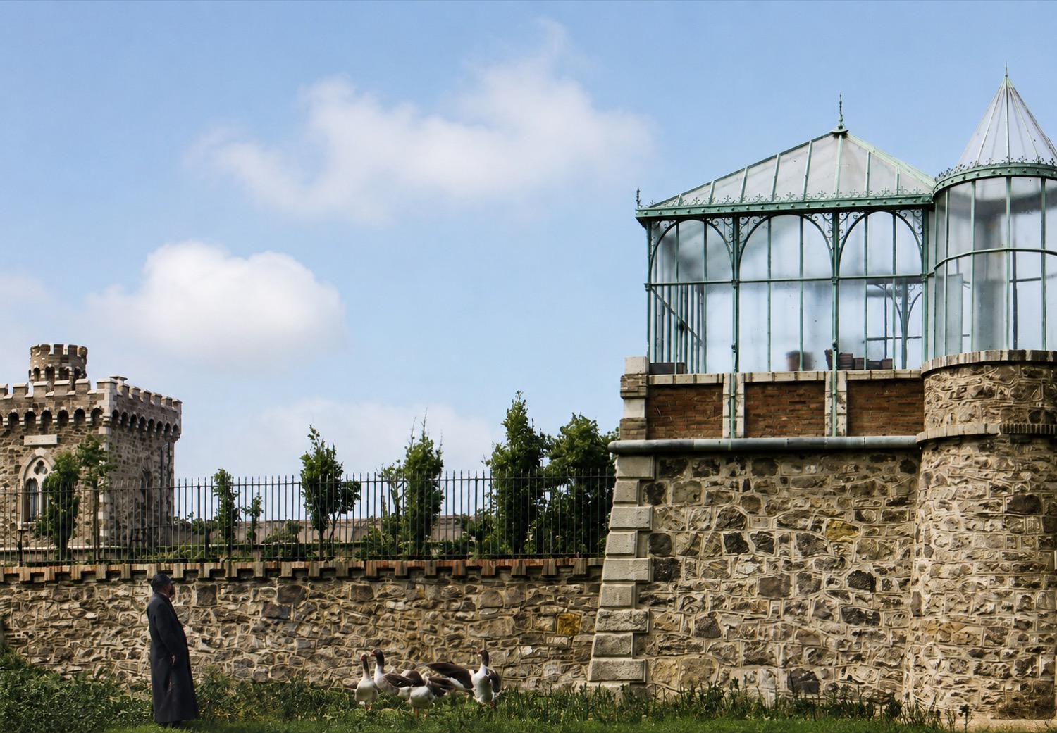 La villa Béthanie, Bérenger Saunière et orangeraie