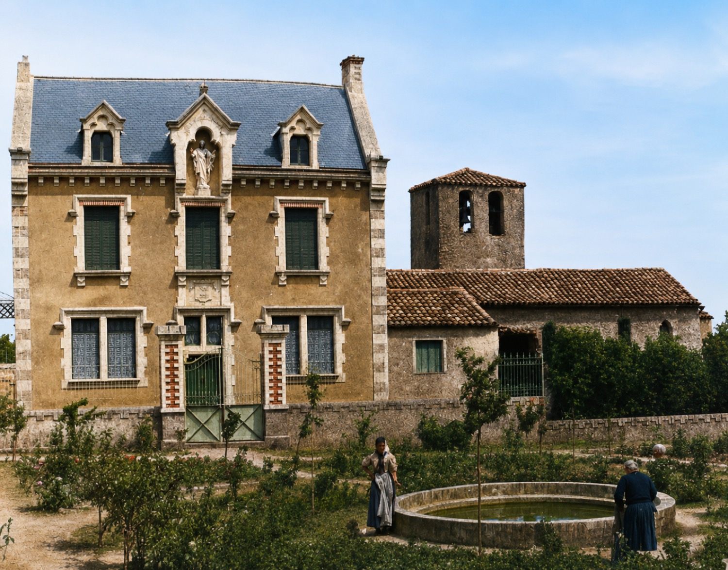 La villa Béthanie de face